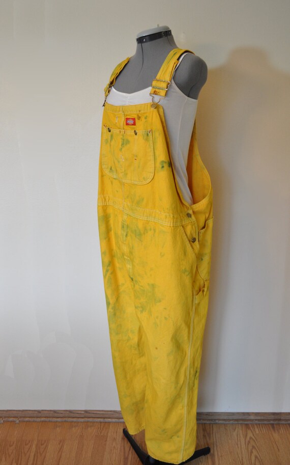 CUSTOM REQUEST Brown Bib Overalls Hand Dyed by DavidsonStudio