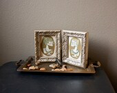 Him and Her- Original Framed Gouache Painting