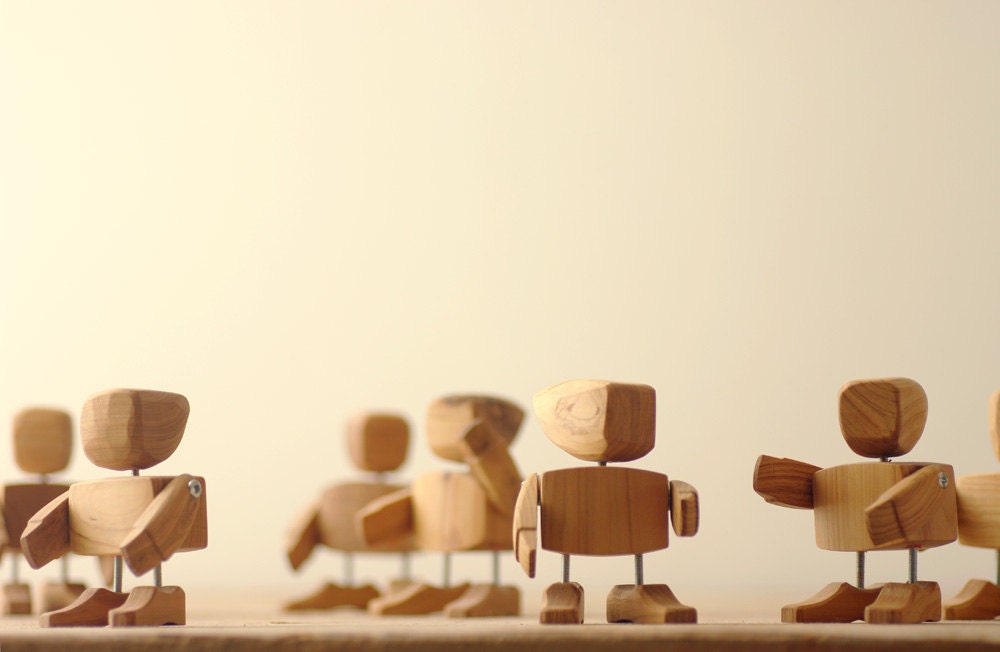 Wooden Robot