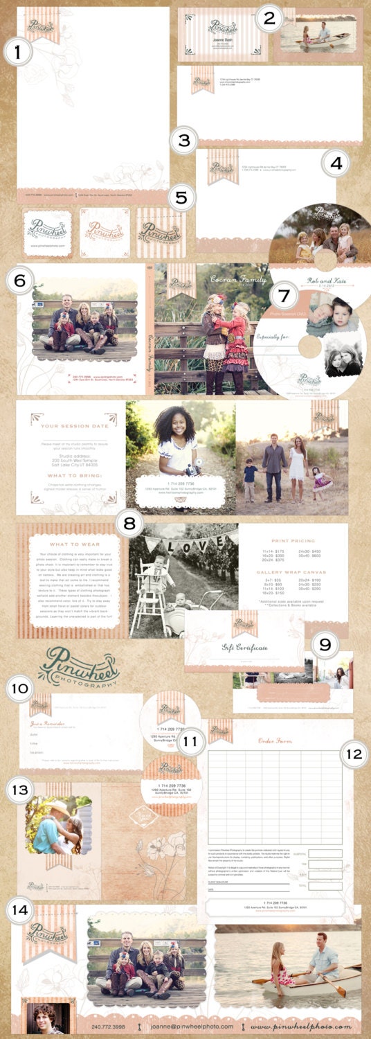 Pinwheel - Deluxe Marketing Set w/  Logo