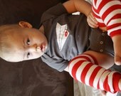 Valentine's Day "Sealed with a kiss(or heart) PAPER Airplane" Onesie for Baby BOYS, perfect for 1st Valentine's Day Pics, Paperman