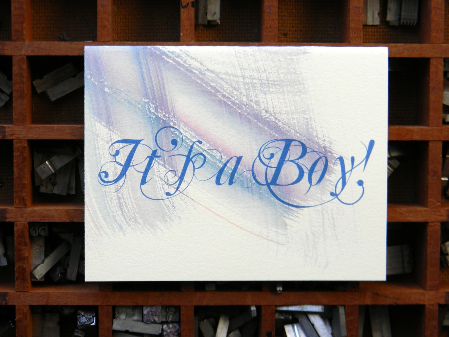 It's a Boy Notecard