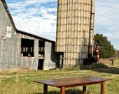 Reclaimed Wood Dining Table - Carolina Harvest Farm Table - Custom Furniture