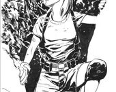Underground sketch by Steve Lieber