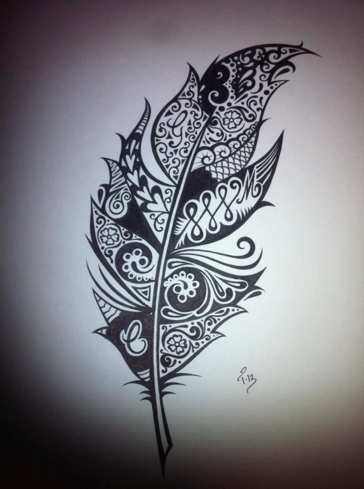 Custom Ink Drawing Black & White Commissioned Artwork GREAT TATTOO Designs