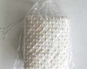 ivory minky dimple dot destash