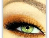 NEW COLOR Vegan Mineral Makeup Eye Shadow Handmade -- Sunset
