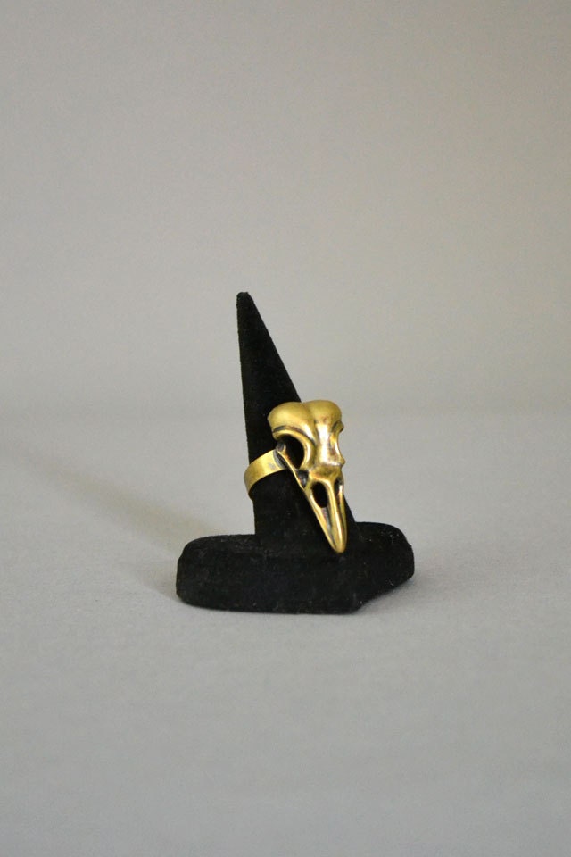 Skeleton Bird Head Ring