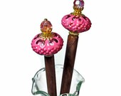 Hairsticks, Chopsticks for Hair, Pink Accessories