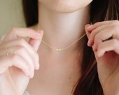 Gold Nugget Necklace