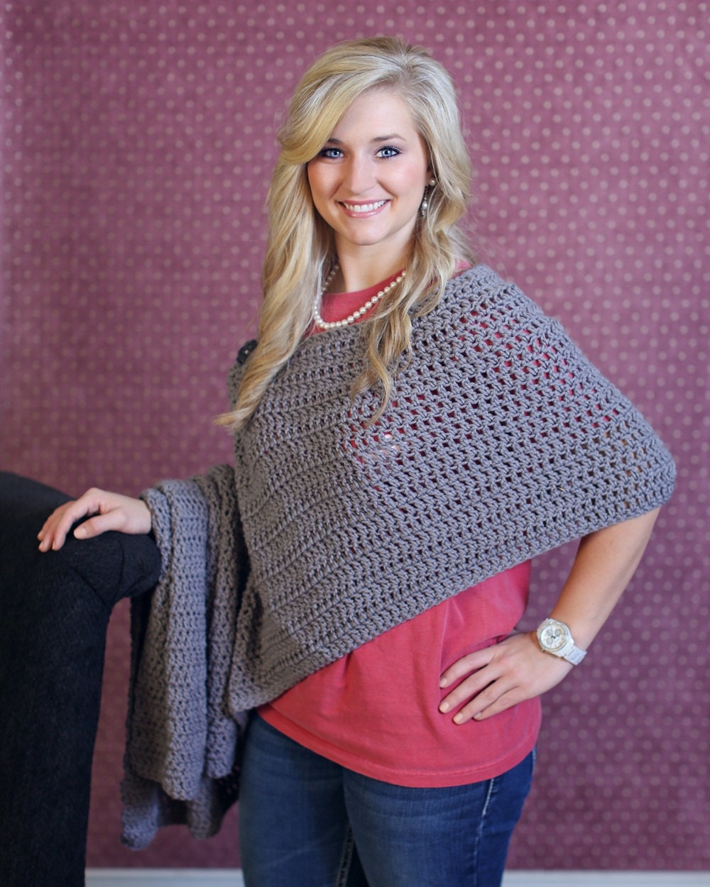 CROCHET PATTERN Chic Slider Sweater Instant Download