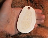 Antique Slab of White Walrus Ivory for Scrimshaw