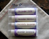 Lavender Lip Pack- Set of 4 Lavender Lip Balms