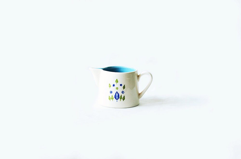 Vintage Swiss Chalet Creamer by Stetson Marcrest