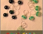 Kitsch Stitch Markers: Retro Glass Globes