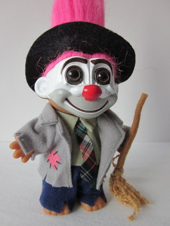 Russ Troll Doll Hobo Clown by NostalgiaMama on Etsy