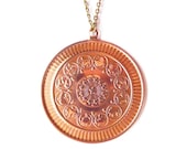 Zodiac Medallion Necklace Zodiac Necklace Zodiac Jewelry Statement Necklace Astrological Signs Astrology Astronomy Horoscope Constellations