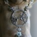 Love Birds - assemblage necklace