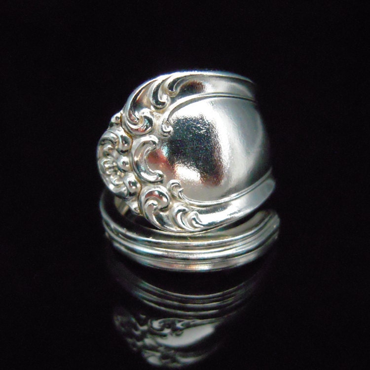 Spoon Ring Eco Friendly Silverware Jewelry - Astoria