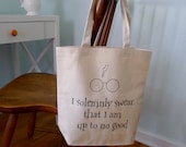 Harry Potter tote bag, I solemnly swear that I am up to no good, Harry potter, hogwarts, Marauder's Map