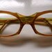 Alain Mikli MOD 0112 Designer Eyeglasses Gold/Rainbow Prescription Retro Frames