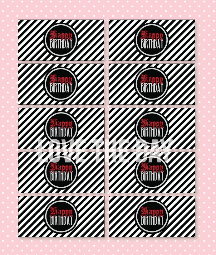 Pirate Party PRINTABLE Napkin Wraps (INSTANT DOWNLOAD) by Love The Day Il_570xn