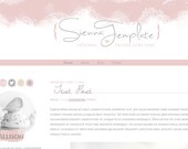 Sienna   //   Pre-made Blogger Template      W/  INSTANT DOWNLOAD