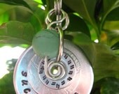 Hand Stamped Succulents Garden Marker Stake