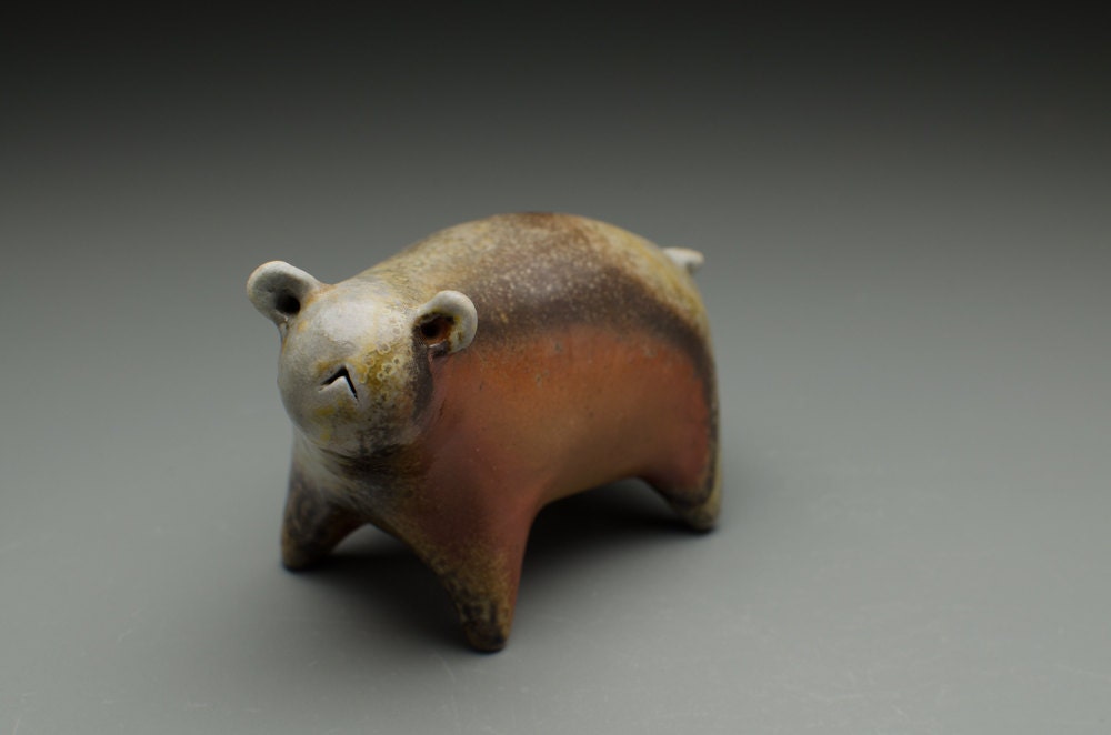 Round Eared Beast - a one of a kind sculpture