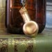 Golden Glass Vial Necklace - Felix Felicis - Eden Gallery