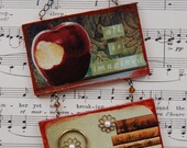 Imagined and True (Original Mixed Media Wall Hanging - Mini Series)