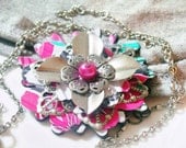 Arizona Tea Necklace Aluminum Can Jewelry Earth Friendly Eco Friendly