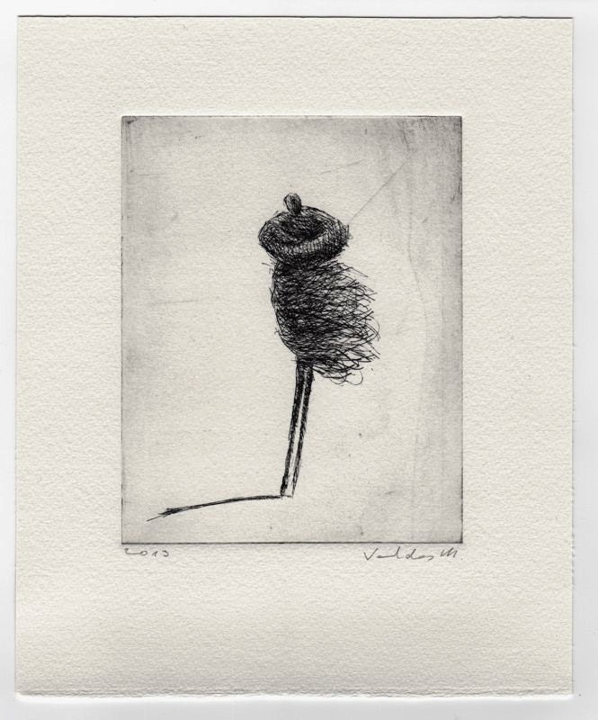 ORIGINAL ETCHING "Wind II"