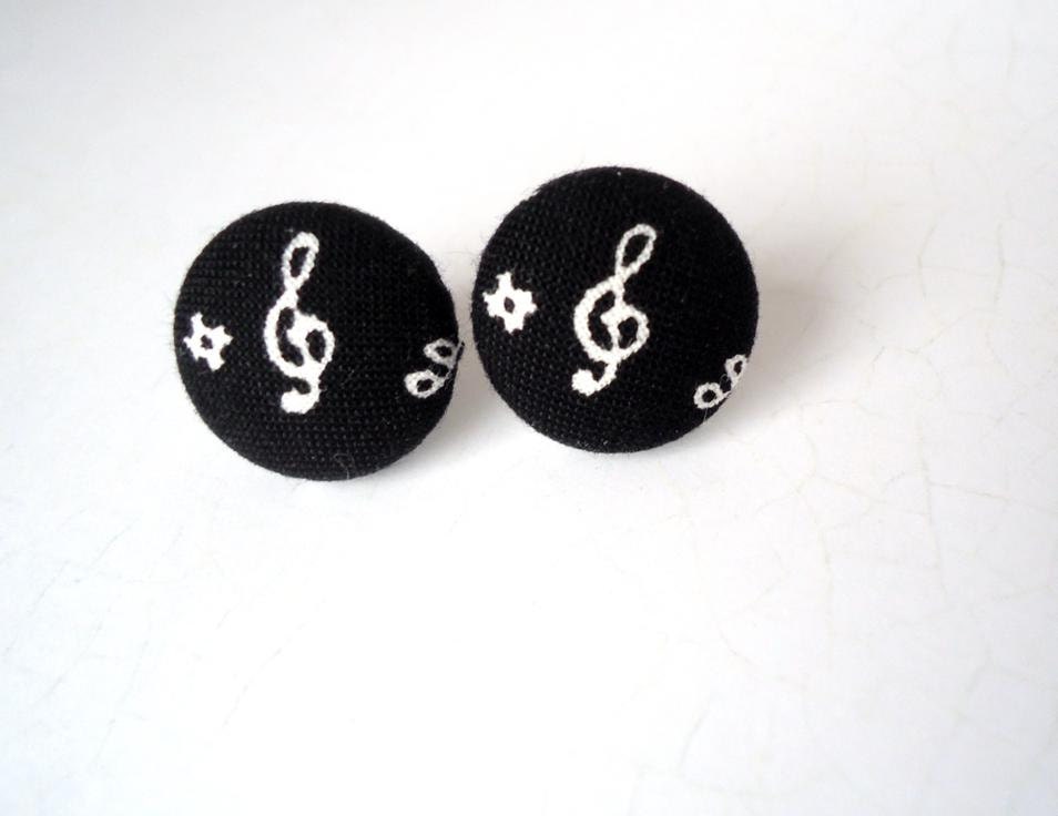 G Clef Earrings, Music Jewelry, Gifts for Music Lovers, Gifts for Musicians