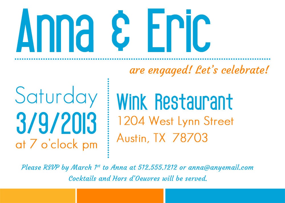 Modern Engagement Invitation Il_570xn