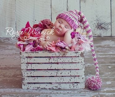 Pixie Elf Hat -Pixie Hat - Baby Pixie Hat - Elf Hat - Baby Girl Hat-  Girl Hat- Baby Elf Hat  -by JoJosBootique