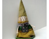 doll art original fabric MILA gift