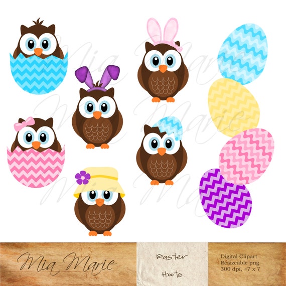 free easter owl clip art - photo #11