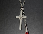 Blood of Christ Pewter Necklace