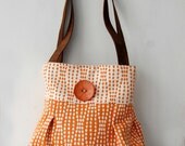 Handbag Purse Everyday Bag : Creamsicle