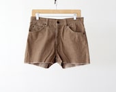 Vintage Corduroy Shorts / Levis Cord Cut Offs