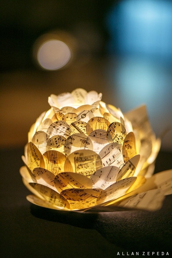 Custom Paper Flower Centerpiece