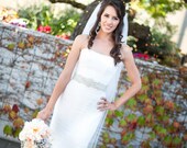 Bridal Crystal Sash Belt - Glamboyant  Princess