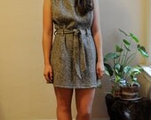 1960s Wool Tweed Jackfin for I. Magnin Business Casual Dress