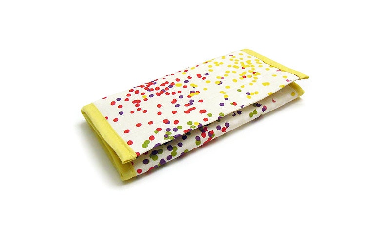Travel Jewelry Wallet Jewelry Organizer Clutch - Sprinkles