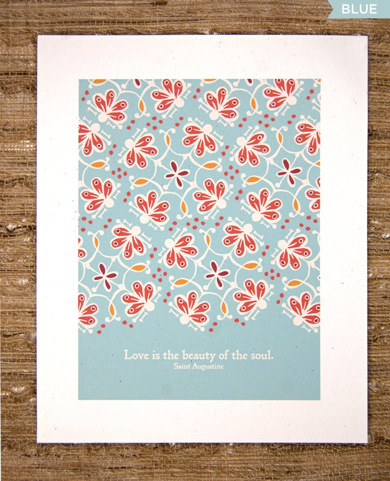 Love is the Beauty of the Soul (Small)