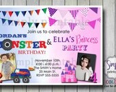 Joint Birthday Invitation for Boy and Girl Il_170x135
