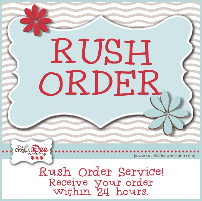 Rush Order - Add On