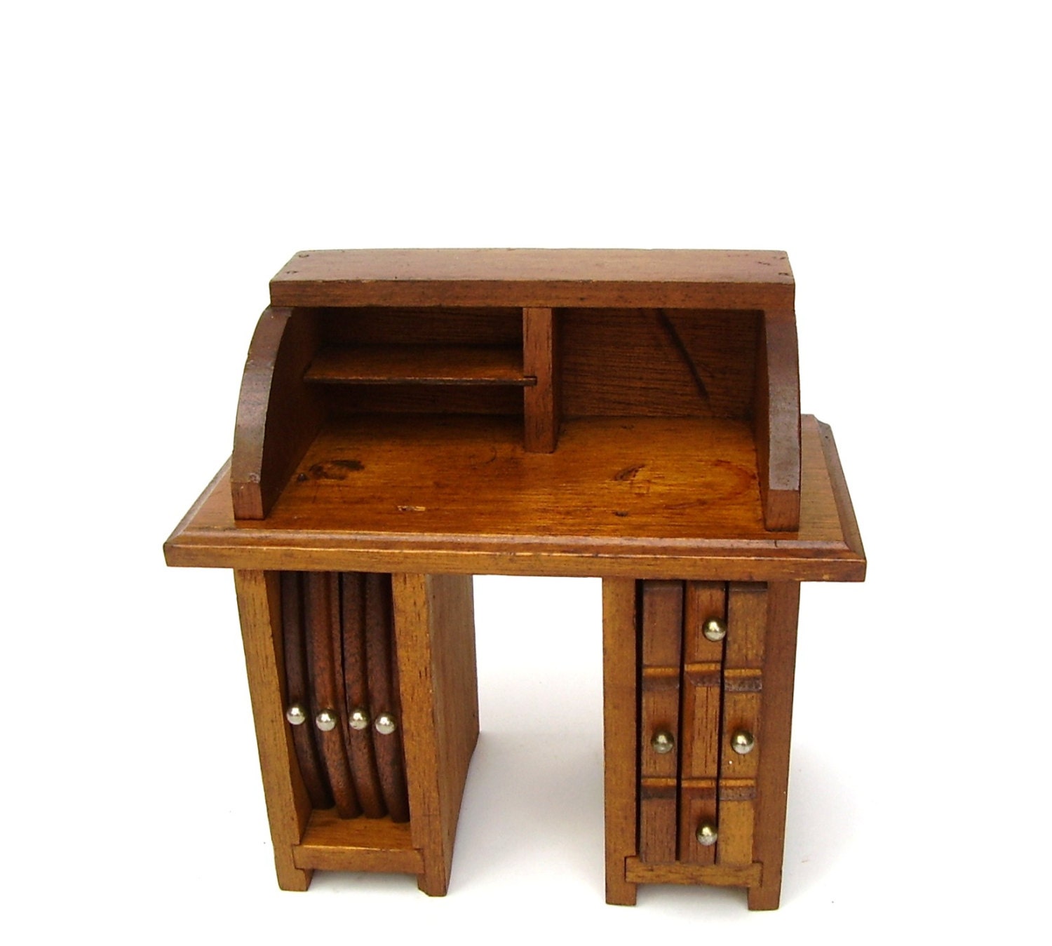 Vintage Wood Desk Coaster Set Wooden Cork Drink Coasters
