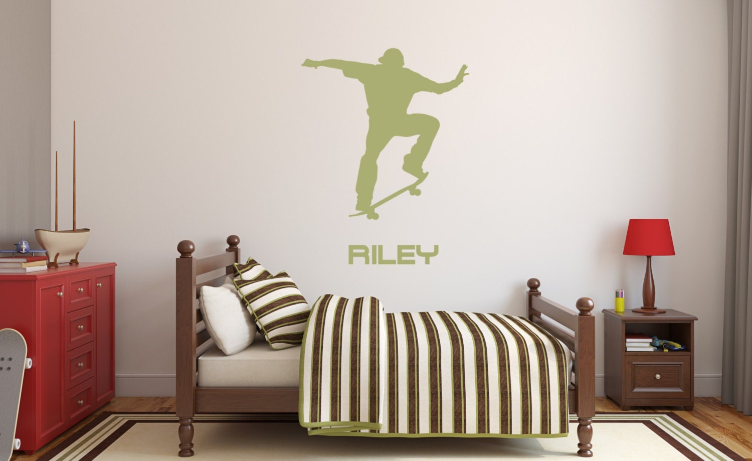 Skateboarder Vinyl Decal Sticker Graphic No. 2